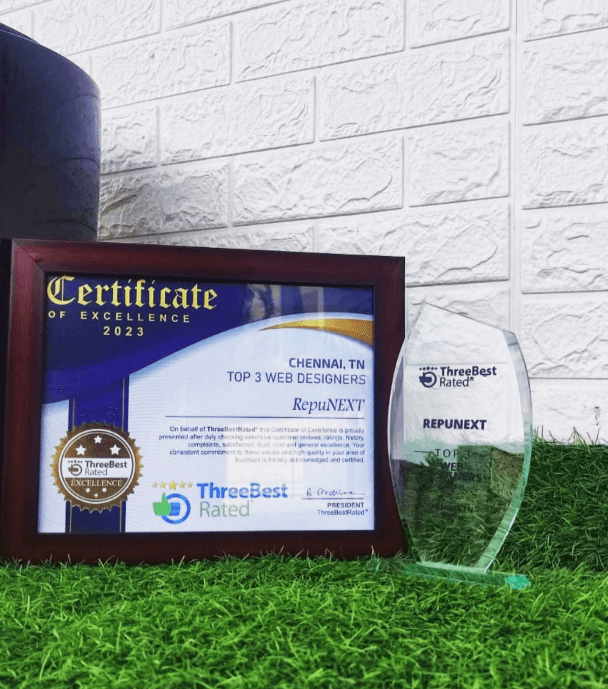 RepuNEXT 2023 ThreeBestRated Award Winner