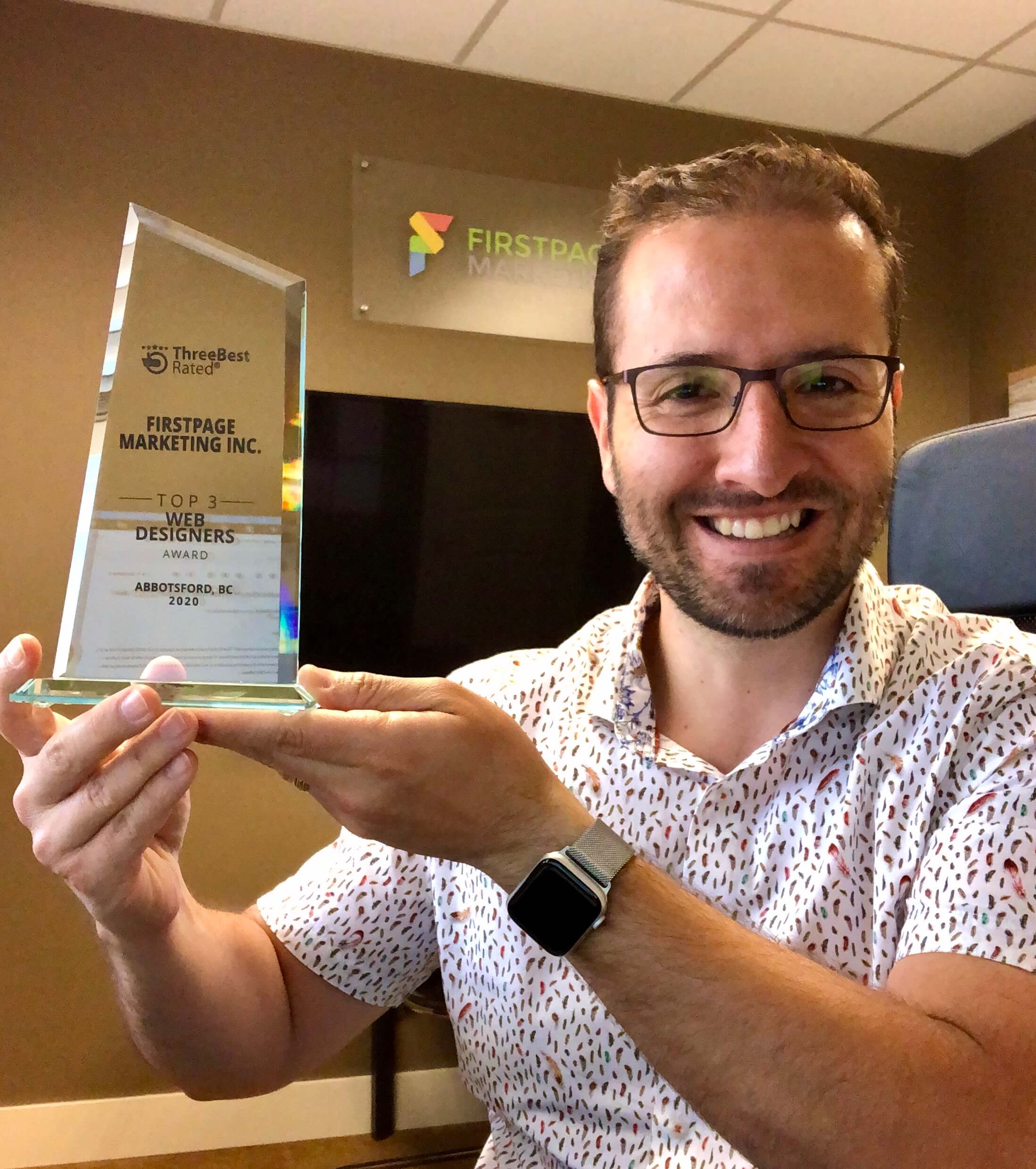 FirstPage Marketing 2020 ThreeBestRated Award Winner